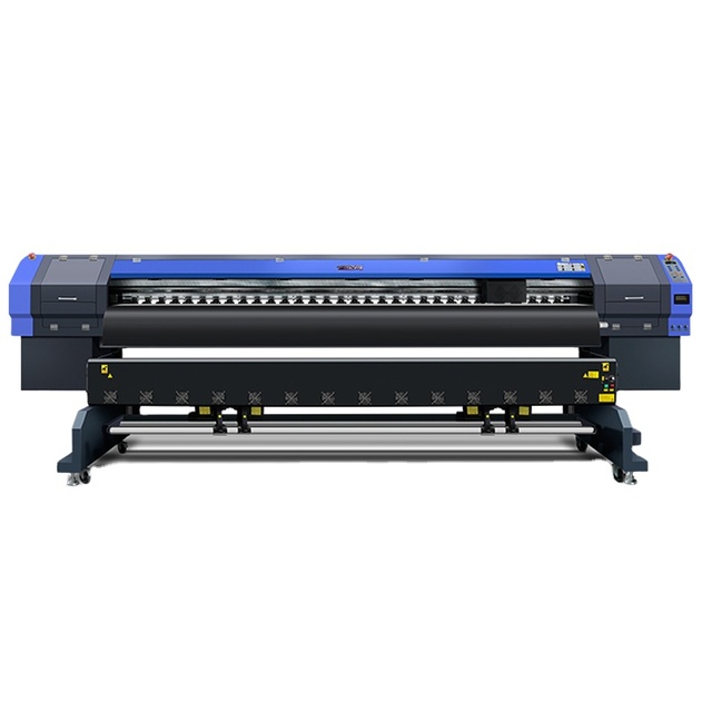 Wide Format Printing Machine 3.2m Industrial Eco Solvent Inkjet Printer S3200 Outdoor Banner Textile Digital Sublimation Printer