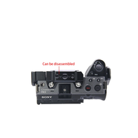 Pour Sony FX30/FX3 caméra lapin Cage pour Sony Micro-simple caméras cadre de Protection poignée latérale supérieure lampe photographique