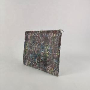 Bolsa de artículos cosméticos impermeable, bolsa de maquillaje, bolsa de cosméticos, bolsa de maquillaje de malla colorida de nailon - Product Image 3