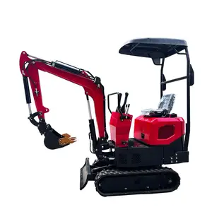 Euro 5 CE escavatore Mini piccolo idraulico ruota cingolata ingegneria terra agricola escavatore per la costruzione