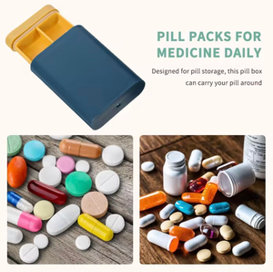 Nuevo Pastillero Portátil de Viaje con 3 Compartimentos, Dispensador de Medicamentos, Organizador de Píldoras - Product Image 6
