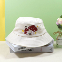 Sombrero de cubo personalizado al por mayor algodón pesca caza verano viaje cubo gorra sombrero para niños y adultos