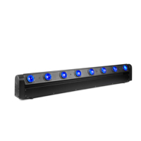 Barre de lumière LED Lyre Beam 8 Yeux 8x12W RGBW 4-en-1 pour éclairage de scène, club et discothèque