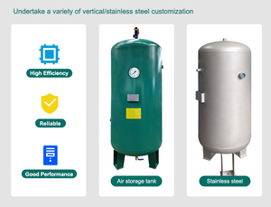 Réservoir vertical haute pression de récepteur d'air comprimé 600L - Product Image 3