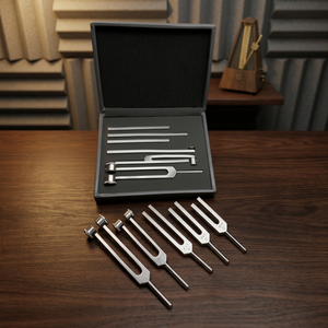 Ensemble de diapasons médicaux en aluminium, 5 pièces, instrument chirurgical manuel de classe I, outils de thérapie par fréquence - Product Image 5