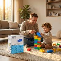 Ensemble de blocs de construction robustes de 500 g, briques universelles MOC de qualité supérieure, jouet de construction pour enfants, kit éducatif STEM, ensemble professionnel