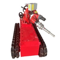 Robot de lutte contre les incendies à réponse rapide, télécommandé, pour l'extinction des incendies et la détection des scènes d'incendie
