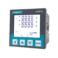 Medidor de Energía Inteligente Trifásico RS485 Modbus RTU, Montaje en Panel, Fácil Instalación, Tamaño Compacto, Relación CT Programable