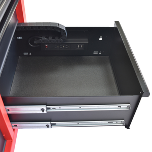 Armoire à outils en acier inoxydable de 142cm 10 tiroirs utilisation en atelier industrie de mécanicien de garage prix le plus bas boîte à outils roulante - Product Image 3