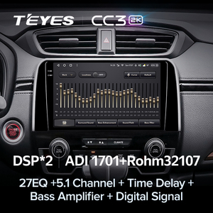 Đầu Phát Đa Phương Tiện Video Radio Xe Hơi TEYES CC3 2K cho <span class=keywords><strong>Honda</strong></span> CRV CR-V 5 RT RW 2017 - 2022, Hệ Điều Hướng GPS <span class=keywords><strong>Android</strong></span> 10 - Product Image 4