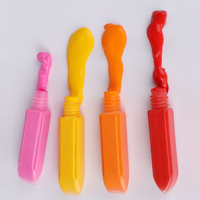 Индивидуальная акриловая Акварельная гуашь краска 24 цвета Краска Трубка Одиночная гуашь краска