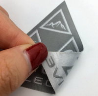 Étiquettes de vêtements personnalisées, fabricant de badges tissés, étiquettes pour uniformes scolaires, logo de marque, étiquettes de vêtements personnalisées