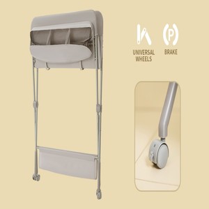 OEM tùy chỉnh màu vải bé thay đổi bảng với có thể gập lại khung kim loại bề mặt không thấm nước tã pad cho không gian nhỏ Vườn Ươm - Product Image 5