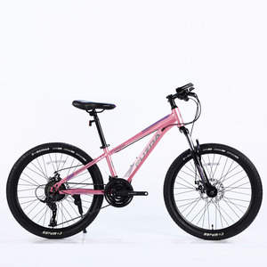 Vélo de montagne 24 pouces pour adultes, fourche à suspension, vélo tout-terrain unisexe - Product Image 2