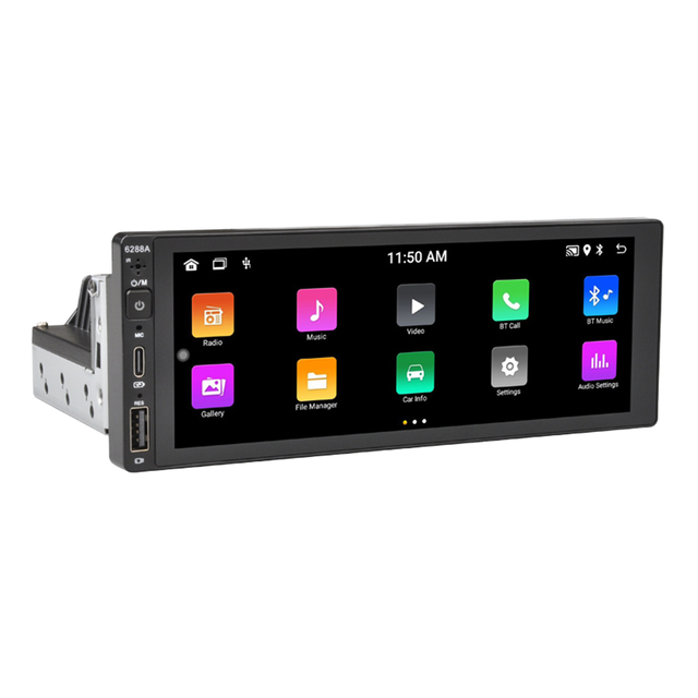 Pioneer 1DIN Android Car Stereo Radio with Built-In GPS for Bluetooth WiFi TFT Capacitive Screen MP3/MP4 Players 1-Year Warranty