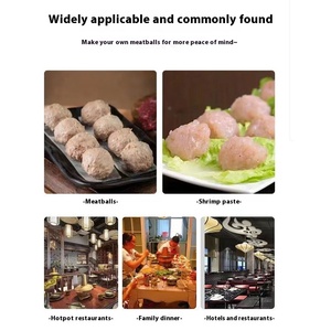 Moule à boulettes en plastique pour riz, viande, poisson et crevettes – Outil de cuisine à presser pour boulettes frites, galettes et volailles - Product Image 2