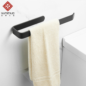 Yunzhuo Acrylic Towel Rack 80x30x170mm Self-Adhesive Minimalist Design For <b>Bathroom</b> <b>Kitchen</b> - Product Image 1