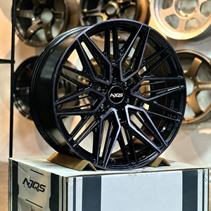 Jantes forgées NJQS 5x112 5x120 5x114.3 5x108 en alliage d'aluminium sur mesure pour voitures 4x4, camions tout-terrain et pick-up 18 19 20 21 22 23 24 25 26 - Product Image 3