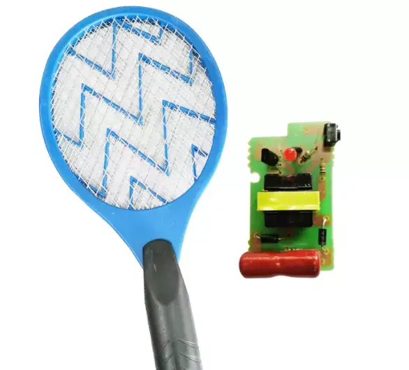 Factory Led Rechargeable Mosquito Racket Electric Mosquito Swatter Circuit Board Repellent Pcb Mosquito Swatter Pcb