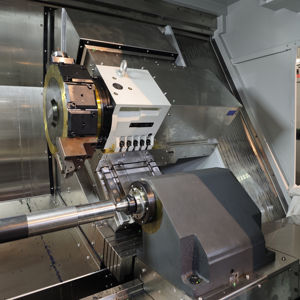 Virtual Y Axis Heat Products for Metal Turning and Milling BMT55 Power Turret With Tail-stock CNC Lathe TX700-8VY - Product Image 3