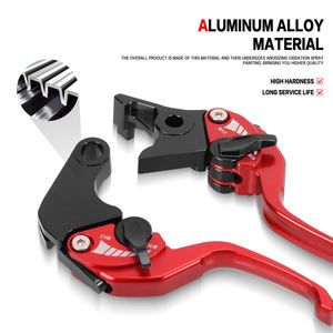 Pour <span class=keywords><strong>CL500</strong></span> CL300 <span class=keywords><strong>2023</strong></span> 2024, levier de frein et d'embrayage court à 2 doigts réglable en aluminium CNC, fabriqué en Chine continentale - Product Image 1