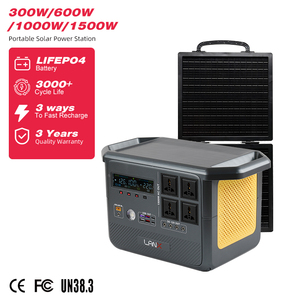 Thiết kế hiện đại tiếng ồn thấp xách tay ABS LiFePO4 300W 600W 1000W 1500W năng lượng mặt trời Máy phát điện năng lượng hệ thống lưu trữ năng lượng năng lượng mặt trời nhà máy điện - Product Image 1