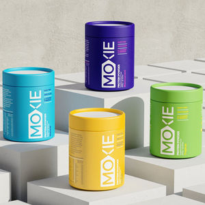 กล่องบรรจุภัณฑ์ของขวัญแบบกำหนดขนาดเองเป็นมิตรกับสิ่งแวดล้อม กล่องกระดาษแข็งทรงกระบอกพิมพ์ลายสำหรับบรรจุภัณฑ์ชาแบบหลอด สำหรับบรรจุผง - Product Image 1