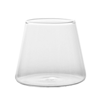 Vente en gros de gobelets en verre personnalisés avec logo pour jus, café, lait, boissons, eau, cocktails, usage domestique quotidien