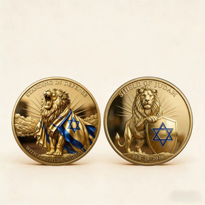 Moneda Conmemorativa 3D en Relieve, Medalla Esmaltada de Doble Cara, Temática de Veterano, Coleccionable, Recuerdo, Regalo - Product Image 1