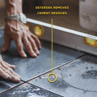 DETERDEK PRO Nettoyant liquide multifonctionnel acide tamponné, détartrant et décapant de rouille pour métaux, terre cuite, carreaux de chaux et sols