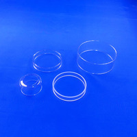 Tube en verre de quartz CE ROHS, transparent, en silice fondue, haute température, pour le marché européen, taille personnalisée