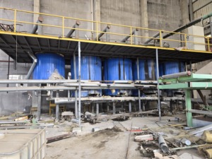 Línea de producción de membrana impermeable de betún modificado SBS Maquinaria de construcción de segunda mano - Product Image 6