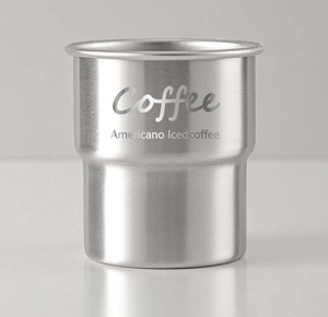 Taza de Café Apilable de Acero Inoxidable 304 para Pedidos al por Mayor, 300ml, Reutilizable, de Metal, para Café, Cerveza, Camping, Hogar y Catering - Product Image 5