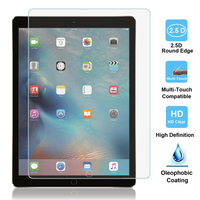 Film de protection d'écran en verre trempé sans bulles, protection d'écran anti-rayures pour iPad Pro 12.9 pouces 1ère génération/2ème génération 2015 2017