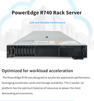 D Ell PowerEdge R740 Rack Network Server Computer Nas Server Storage D Ell Server R740
