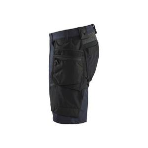 BLAKLADER - 152016458699C46 Pantalones cortos Craftsman Elásticos en 4 direcciones Azul marino oscuro/Negro-PANTALONES DE TRABAJO EAN 7330509826287 PANTALONES CORTOS DE TRABAJO - Product Image 4