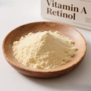 CAS 68-26-8 <span class=keywords><strong>Vitamin</strong></span> a <span class=keywords><strong>Retinol</strong></span> kozmetik/gıda sınıfı cilt bakımı takviyeleri için % 99.9% saf sarı/beyaz toz - Product Image 2