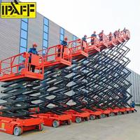Plataforma Elevadora de Tijera Electrohidráulica para Garajes, Económica, 1400mm, para Talleres, Lavado de Coches y Rampas