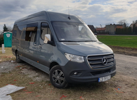 Jante Xinlin Flow Forming 16X7J ET54 PCD6X130 CB84.1 pour Mercedes Benz Vito Sprinter Classe V, jante de voiture de tourisme décalée