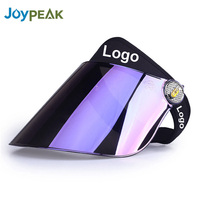 Casquette Pare-Soleil UPF50+ avec Protection UV, Logo Personnalisé, Visière PC, Protection Faciale Complète Réglable, Idéale pour les Activités de Plein Air, Voyages, Sports, Golf, Plage