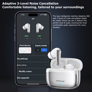 Écouteurs sans fil Bluetooth TWS D800 ENC à réduction de bruit, longue durée de vie de la batterie, écouteurs sportifs étanches pour <span class=keywords><strong>iPhone</strong></span> Xiaomi Android - Product Image 5