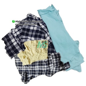 100% Recycled Knit Cotton Rags Colored Industrial Cleaning Rags Bag High Cotton 20kg Industrial Rags - Product Image 2