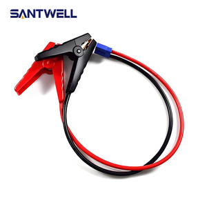10AWG EC5 Plug to Alligator Clips Test Lead 200A Heavy Duty Silicone Jumper <b>Cable</b> 100mm for Car Jump Starter & <b>Battery</b> Charger - Product Image 1