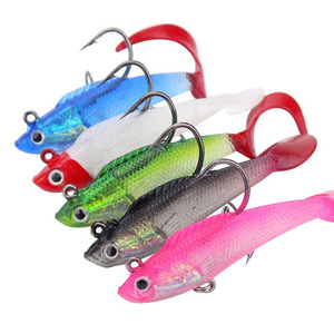WEIHE-señuelo de pesca de plomo en espiral, cabeza de plomo, de plástico suave, isca, magia - Product Image 4