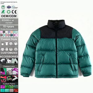 Chaqueta Acolchada de Invierno de Alta Calidad, Talla Grande, Estilo Vintage, Gruesa, Impermeable, Reversible, con Cierre Personalizado - Product Image 1