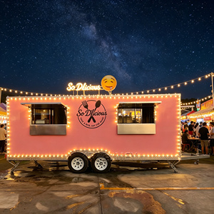 Fast Europe Pizza Trailer Modern Coffee Food Truck Customized Ice Cream DOT Catering <b>Cart</b> - Product Image 6