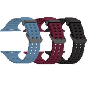 Smartwatch Correa de reloj Ajustable Transpirable Silicona Deporte Reloj inteligente Trail Ocean Band para <span class=keywords><strong>Apple</strong></span> <span class=keywords><strong>Watch</strong></span> Ultra Band - Product Image 1