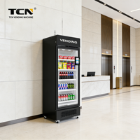 Distributeur automatique de nourriture intelligent AI à haute efficacité TCN 530L, gestion basée sur le cloud AI, paiement par carte de crédit, vente de snacks