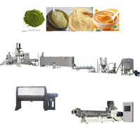 Équipement de production de farine de riz pour bébés en acier inoxydable de qualité alimentaire avec broyeur, tamiseur et mélangeur – Machine pour aliments pour bébés