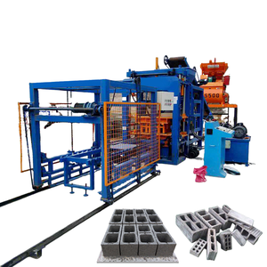 Machine de fabrication de briques de sable de ciment QT4-15 entièrement automatique, bloc de pression hydraulique, 21mpa 5.8T - Product Image 1